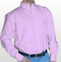 Camisa Oxford Manga Larga Hombre